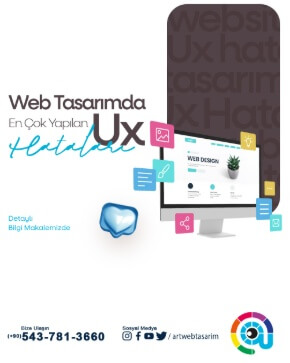 Web Tasarımda En Sık Yapılan UX Hataları			 			