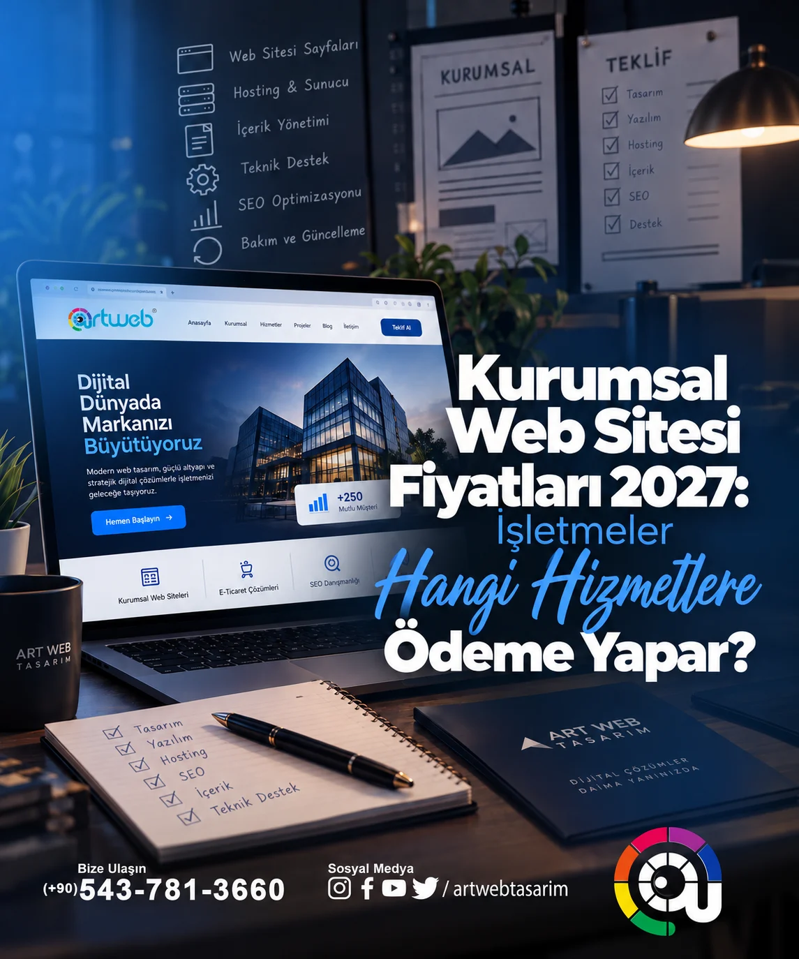 Kurumsal Web Sitesi Fiyatları 2027: İşletmeler Hangi Hizmetlere Ödeme Yapar?