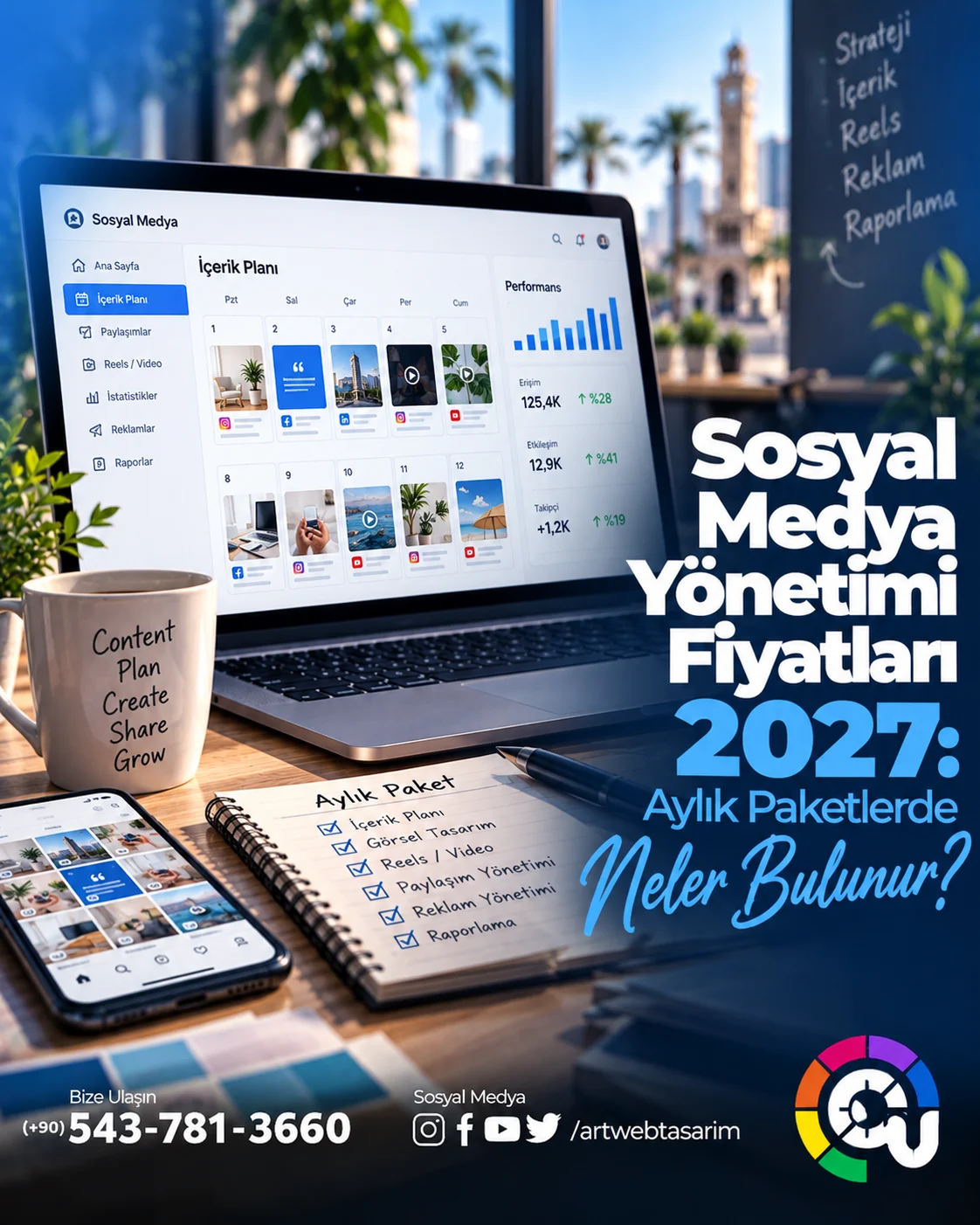 Sosyal Medya Yönetimi Fiyatları 2027: Aylık Paketlerde Neler Bulunur?